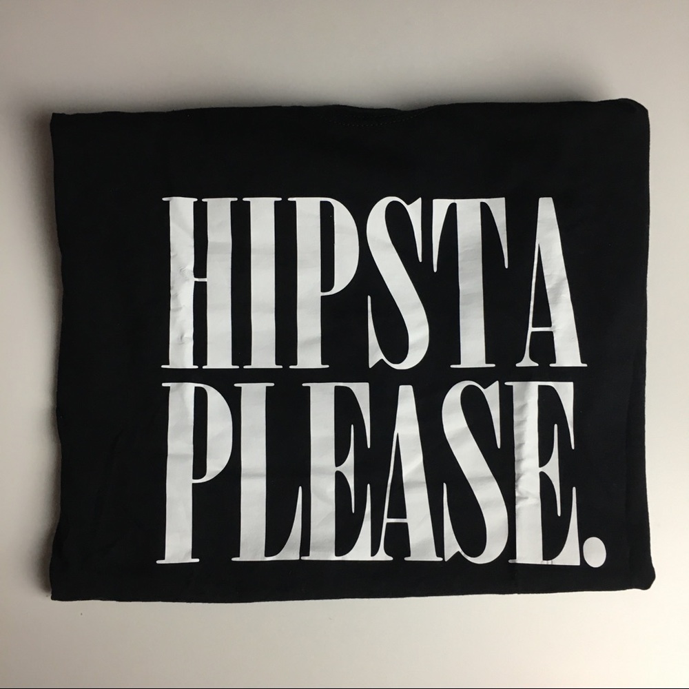 Hipster Please T shirt - Picture 1 of 3